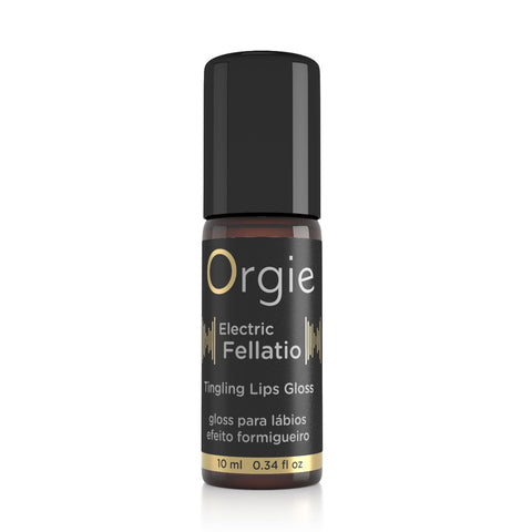 Orgie Electric Fellatio – Vibrating Lip Gloss Lip Plumper Lip Gloss 10ml > Lube > Oral Gels & Sprays