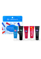 ID Sensual Lubricants 5-Pack Assorted Flavors Water-Based Personal Lubricant Set > Essentials > Massage Gift Set