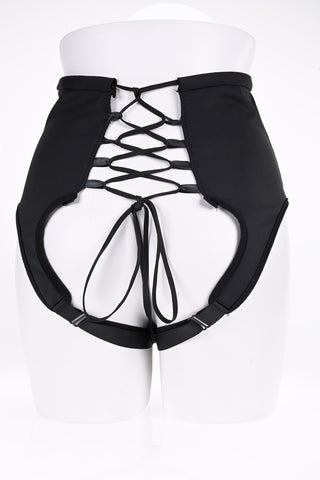 Sportsheets High Waisted Corset Strap-On – Supportive Comfortable Harness > Dildos > Strap On Harnesses