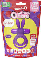 Ohare 4T High Pitch Treble – Body-Safe True Silicone Double Ring Vibrator > Sex Toys > Couples Toys