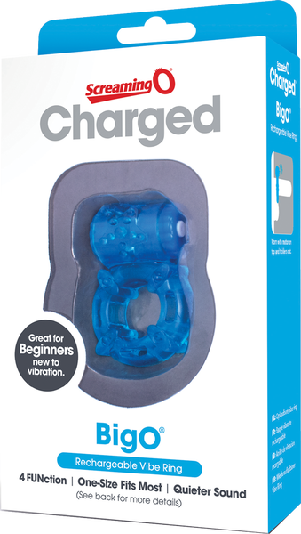 Screaming O Charged BigO – Rechargeable Silicone Vibrating Cock Ring > Cock Ring > Vibrating