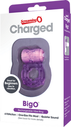 Screaming O Charged BigO – Rechargeable Silicone Vibrating Cock Ring > Cock Ring > Vibrating