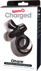 Charged Ohare Rechargeable Double Cock Ring True Silicone – Couples' Intimacy Vibrator > Sex Toys > Couples Toys