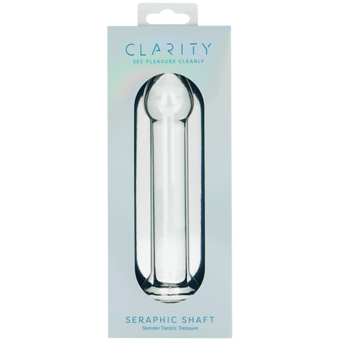 Seraphic Shaft Borosilicate Glass Dildo – Hand-Blown 6.6 Inch Straight Dildo > Glass > Dildos
