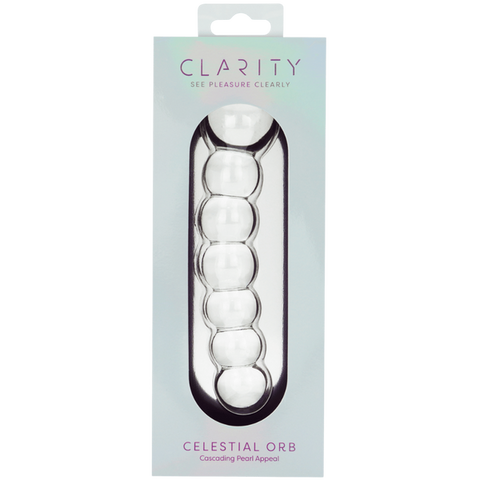 Celestial Orb Handblown Borosilicate Glass Double-Ended Dildo 5.4 Inch Insertable Length > Glass > Dildos