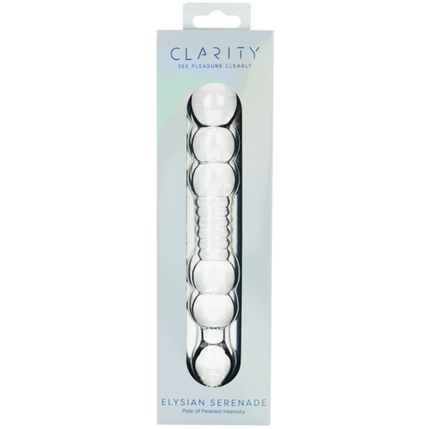 Elysian Serenade 7.5 Inch Handblown Borosilicate Glass Dildo > Glass > Dildos