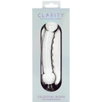 Celestial Ridge Borosilicate Glass Double-Ended Dildo – 6.4 Inch Sculpted Ridges > Glass > Dildos