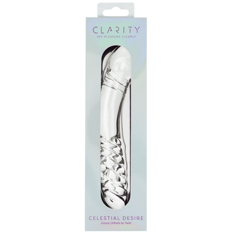 Celestial Desire 7.4 Inch Double-Ended Borosilicate Glass Dildo > Glass > Dildos