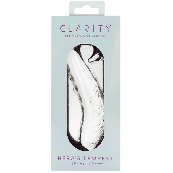 Hera's Tempest Premium Borosilicate Curved 5.5 Inch Glass Dildo > Glass > Dildos