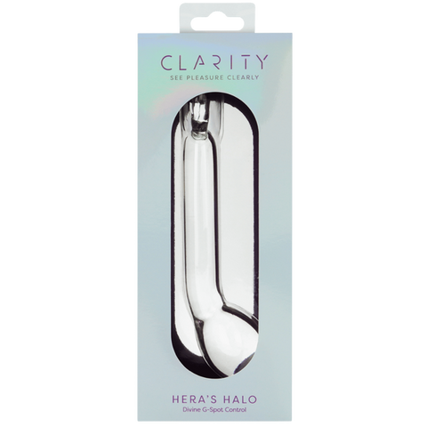 Hera's Halo Handblown Borosilicate Glass Dildo – 6 Inch Non-Porous Hypoallergenic > Glass > Dildos