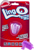 Screaming O LingO Rechargeable Tongue Vibrator – Soft Food-Grade SEBS Silicone > Vibrators > Unconventional