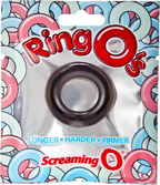 RingO Pleasure Ring – Stretchy Erection-Enhancement Ring Black > Cock Ring > Single