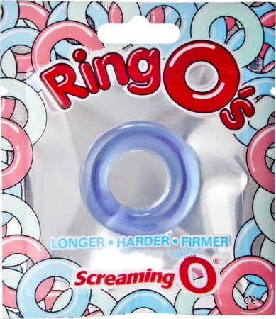 RingO Pleasure Ring – Stretchy Erection-Enhancement Ring Blue > Cock Ring > Single