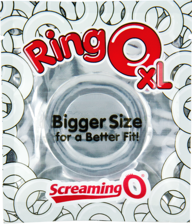 RingO XL Bigger Size Stretch Silicone Cock Ring > Cock Ring > Single