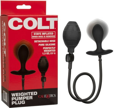 Colt Weighted Pumper Plug – Inflatable Silicone Probe 3 Inch Anal Plug > Anal Range > Tunnel and Stretchers