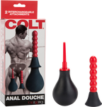 Colt Anal Douche – Reusable Dual Attachment Anal Cleaning System with ABS Plastic and Rubber > Essentials > Douches