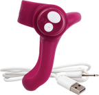 Charged You-Turn Plus – Rechargeable Silicone Vibrating Cock Ring > Cock Ring > Vibrating