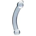 Celestial Purity 6.6 Inch Double-Ended Borosilicate Glass Dildo > Glass > Dildos