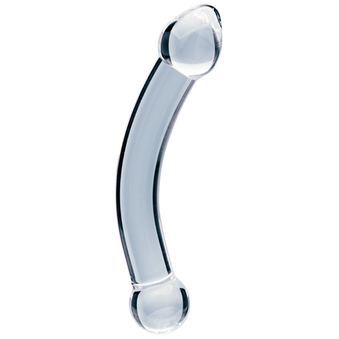 Celestial Purity 6.6 Inch Double-Ended Borosilicate Glass Dildo > Glass > Dildos