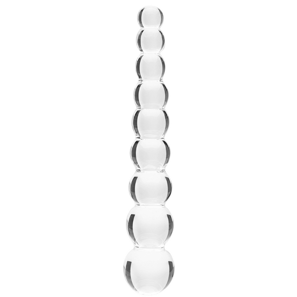 Elysian Pearls 6.7 Inch Borosilicate Glass Dildo Handblown Smooth Shaft > Glass > Dildos