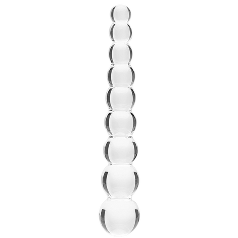 Elysian Pearls 6.7 Inch Borosilicate Glass Dildo Handblown Smooth Shaft > Glass > Dildos