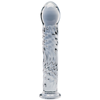 Seraphic Ripple Handblown Borosilicate Glass Dildo – Textured 6.2 Inch Insertable Length > Glass > Dildos
