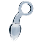 Clarity Utopian Delight – 3.5 Inch Handcrafted Borosilicate Glass Butt Plug > Glass > Dildos