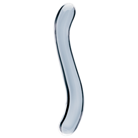 Celestial Curve 7.1 Inch Handblown Borosilicate Glass Double-Ended Dildo > Glass > Dildos