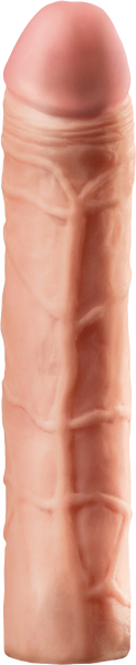 Fantasy X-Tensions Perfect 3 Inch Extension – Soft Flexible Fanta Flesh Penis Extension Sleeve > Sex Toys For Men > Penis Sleeves