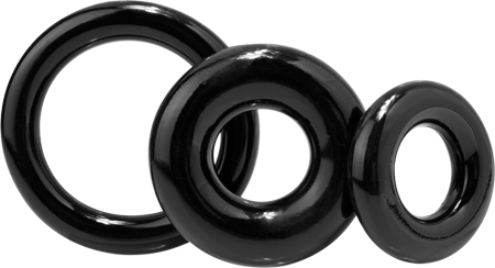 Screaming O RingO X3 Mixed Pack Cock Rings – 3-Pack Different Styles and Tensions > Cock Ring > Sets