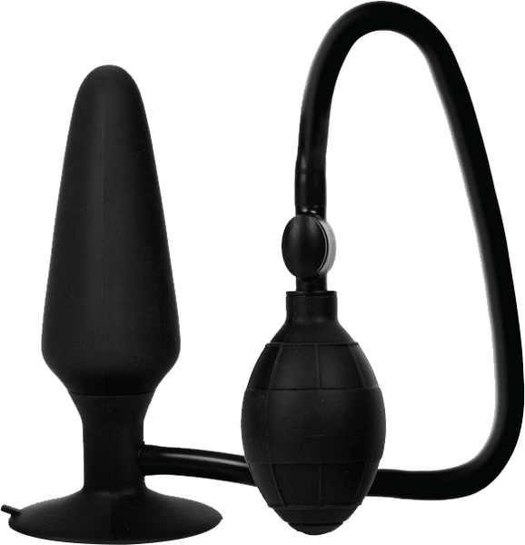Colt XXL Pumper Plug – Inflatable Silicone Anal Plug with Squeeze Bulb and Quick Release Valve > Anal Range > Tunnel and Stretchers