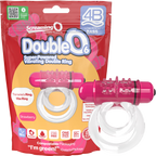 Double O 6 Vibrating Ring – Low Pitch Bass, Powerful 4B Bullet, Secure Fit, Rechargeable Ring Strawberry > Cock Ring > Vibrating