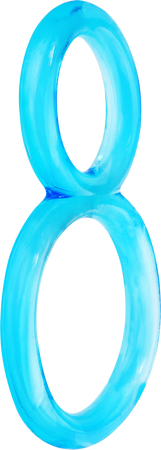Ofinity Double Erection Ring – Stretchy Silicone Adjustable Cock Ring > Cock Ring > Single
