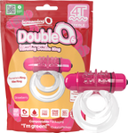 Double O 6 Vibrating Ring – Dual Rings with 4T Motor and Long-Lasting Batteries Strawberry > Cock Ring > Vibrating