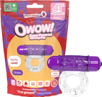 Owow 4T OWow Vibrating Ring – Body-Safe SEBS Material Couples Ring Grape > Cock Ring > Vibrating