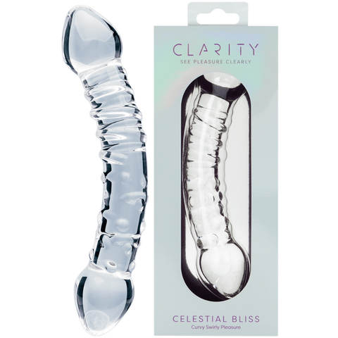 Celestial Bliss 5.9 Inch Double-Ended Borosilicate Glass Dildo One Size > Glass > Dildos