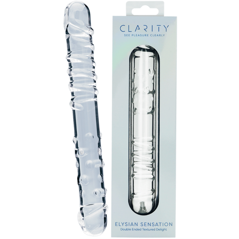 Elysian Sensation 7.1 Inch Double-Ended Borosilicate Glass Dildo One Size > Glass > Dildos