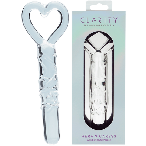 Hera’s Caress Handblown Borosilicate Glass Dildo 5.9 Inch Durable Intimate Accessory One Size > Glass > Dildos
