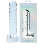 Seraphic Opus Handblown 7.2 Inch Borosilicate Glass Dildo Body-Safe Durable Material One Size > Glass > Dildos