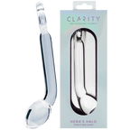 Hera's Halo Handblown Borosilicate Glass Dildo – 6 Inch Non-Porous Hypoallergenic One Size > Glass > Dildos
