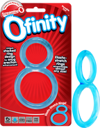 Ofinity Double Erection Ring – Stretchy Silicone Adjustable Cock Ring > Cock Ring > Single
