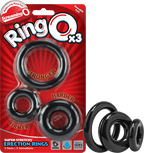 Screaming O RingO X3 Mixed Pack Cock Rings – 3-Pack Different Styles and Tensions > Cock Ring > Sets