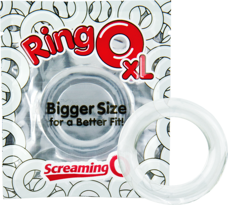 RingO XL Bigger Size Stretch Silicone Cock Ring > Cock Ring > Single