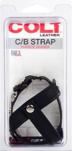 Colt Leather H-Piece Divider Strap – Soft Supple Leather Strap Accessory Black > Clothes > Mens Leather