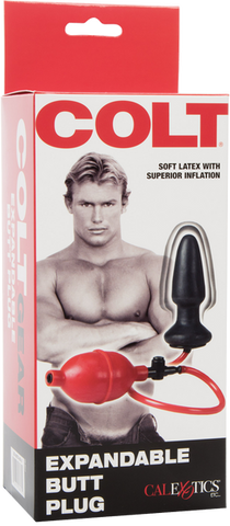 Colt Expandable Butt Plug – Adjustable Inflatable Anal Toy Red > Anal Range > Tunnel and Stretchers