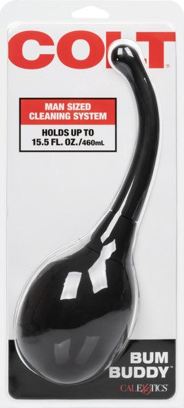 Colt Bum Buddy – Silicone Anal Douche Cleaning System with 15.5 fl oz Capacity Black > Essentials > Douches