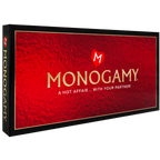 Monogamy Couples Board Game – Over 400 Seductive Ideas and Three Levels of Play Default Title > Novelties > Board Games