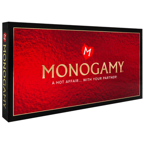 Monogamy Couples Board Game – Over 400 Seductive Ideas and Three Levels of Play Default Title > Novelties > Board Games