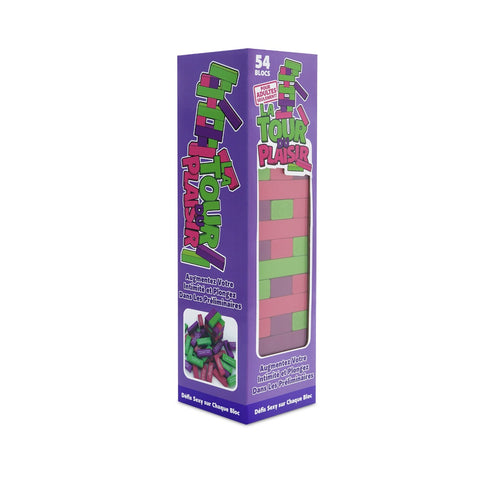 La Tour du Plaisir French Edition – Wooden Tumbling Tower Adult Game > Novelties > Games