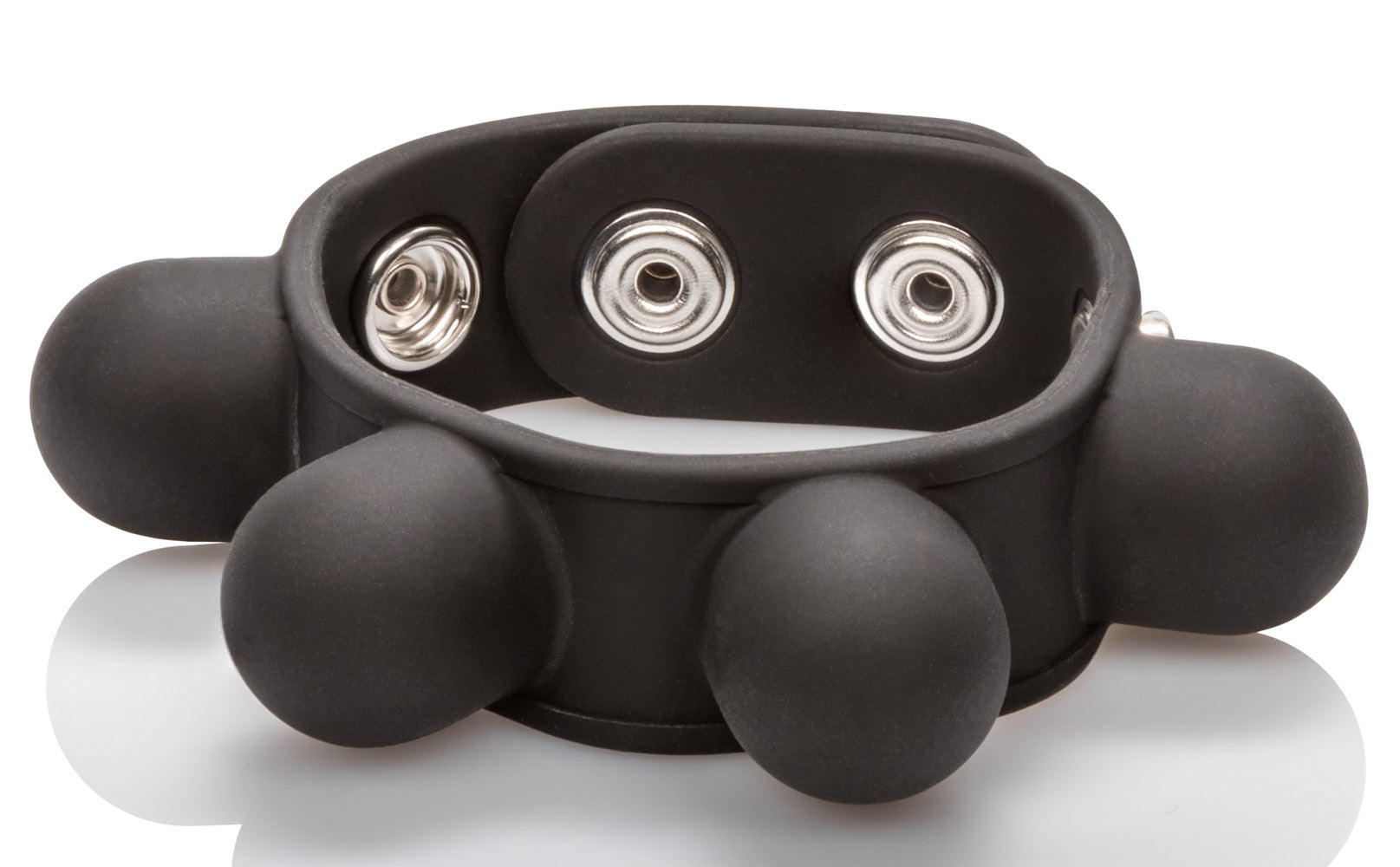 Weighted Ball Stretcher Cock Ring – Silicone Comfort Fit Ring Ball Stretcher